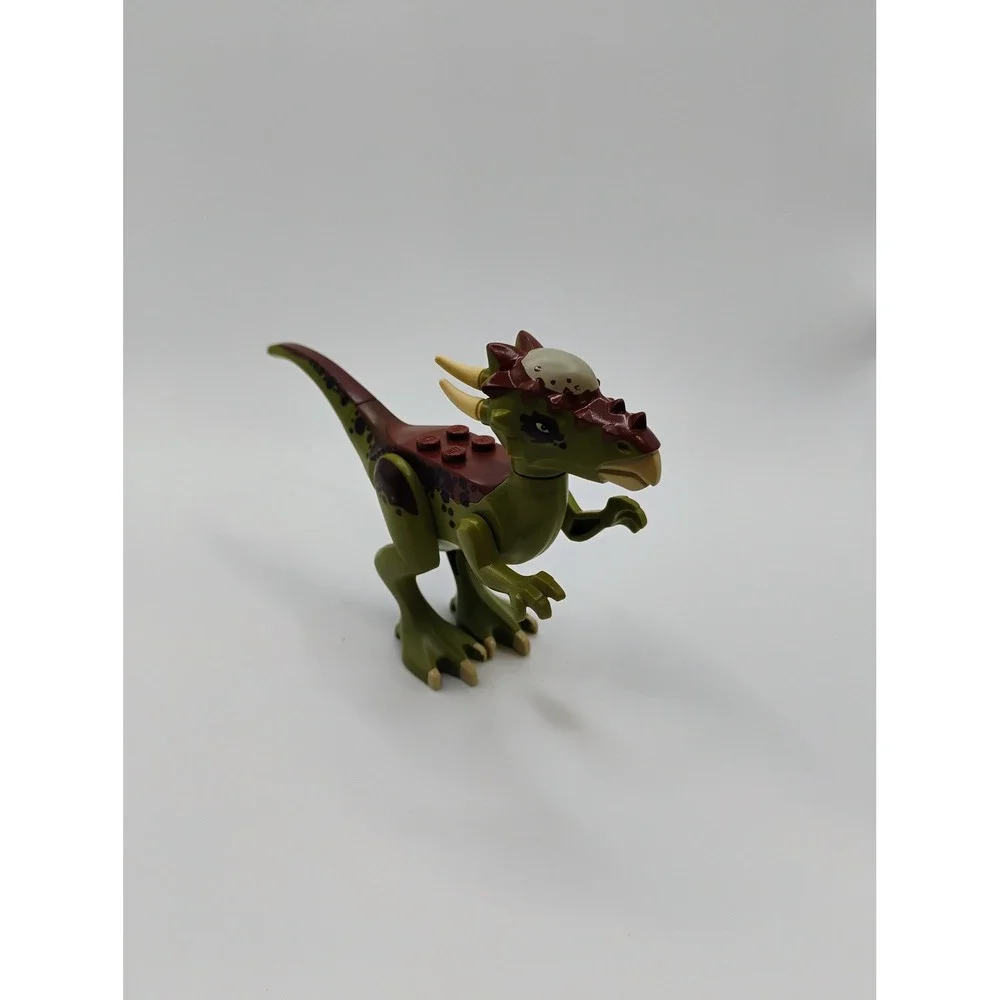 Lego Jurassic World Stygimoloch‎ Dinosaur Figure Olive Green Dark Red 75927